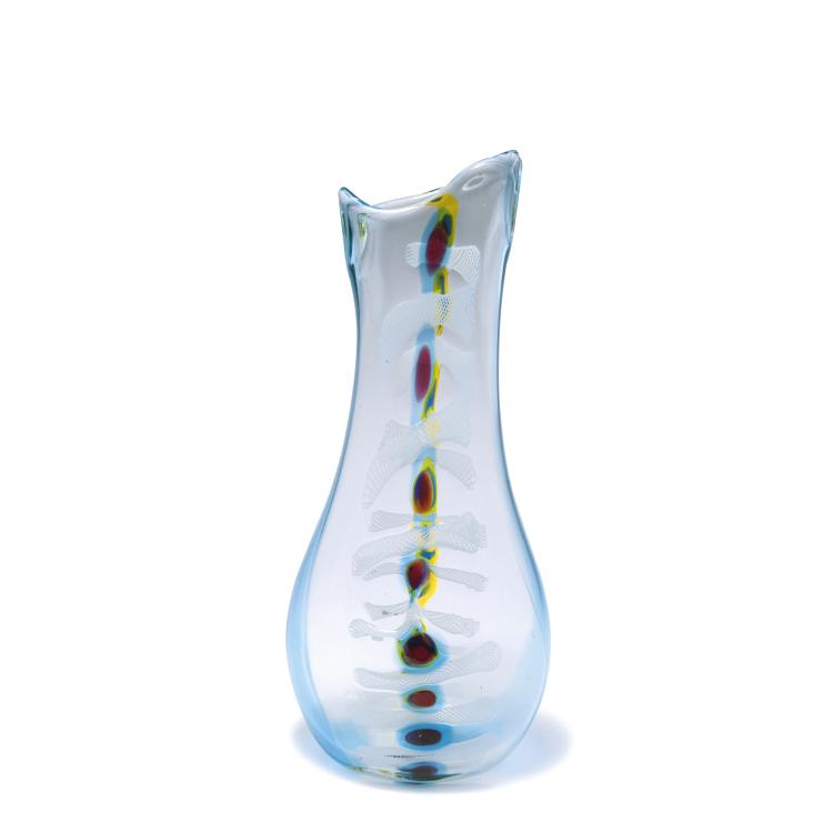 Hauptbild zu Objekt, Vase 'Murrine incatenate', 1959, Anzolo Fuga, A.Ve.M., Murano, 125C 614