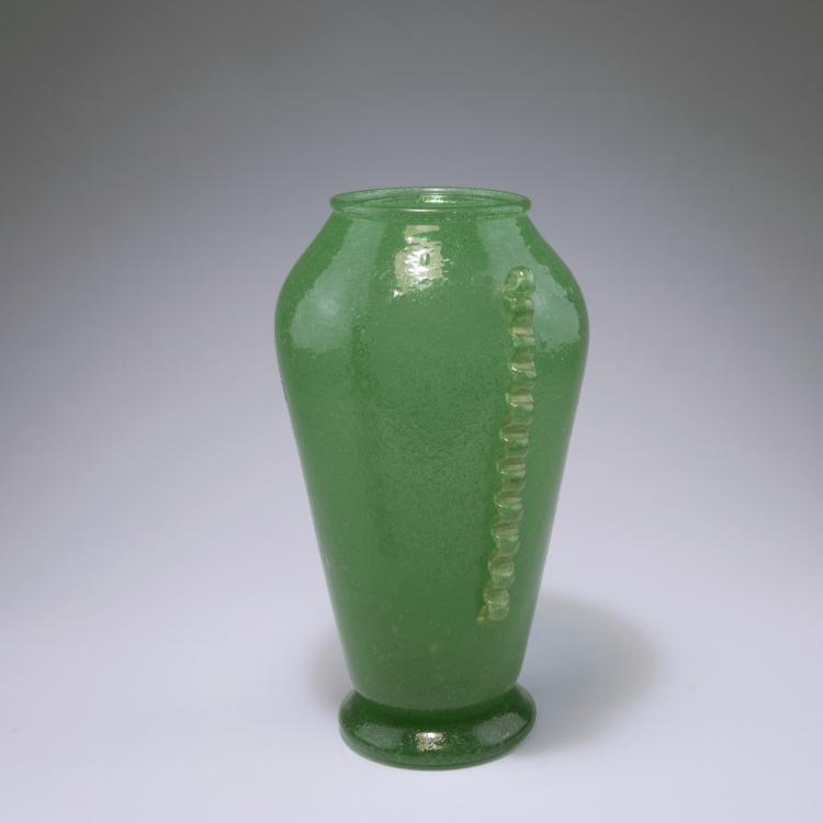 Bild 1 zu Objekt, 'Pulegoso' vase, c1934, Flavio Poli, Barovier Seguso & Ferro, Murano, 125C 591