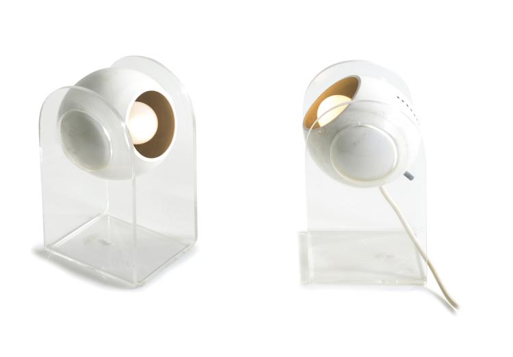 Hauptbild zu Objekt, Zwei Tisch- / Wandleuchten '540P', 1968, Gino Sarfatti, Arteluce, Mailand, 125B 445