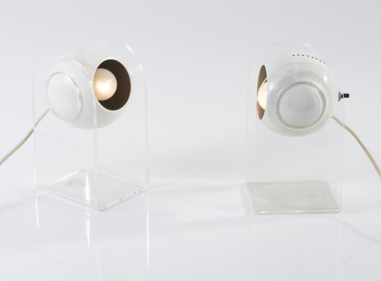 Bild 2 zu Objekt, Zwei Tisch- / Wandleuchten '540P', 1968, Gino Sarfatti, Arteluce, Mailand, 125B 445