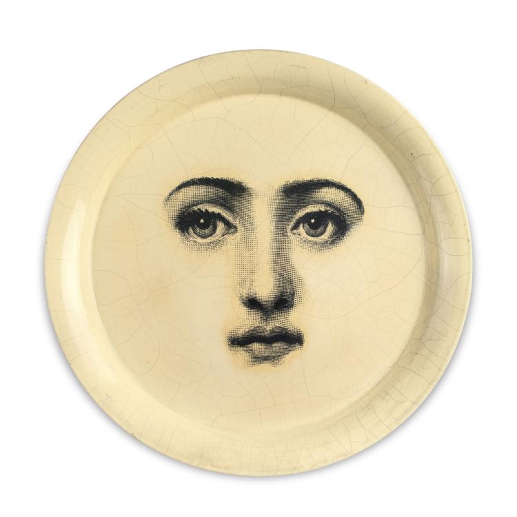 Hauptbild zu Objekt, 'Viso di Donna' tray, 1950/60s, Piero Fornasetti, Fornasetti, Mailand, 125B 375