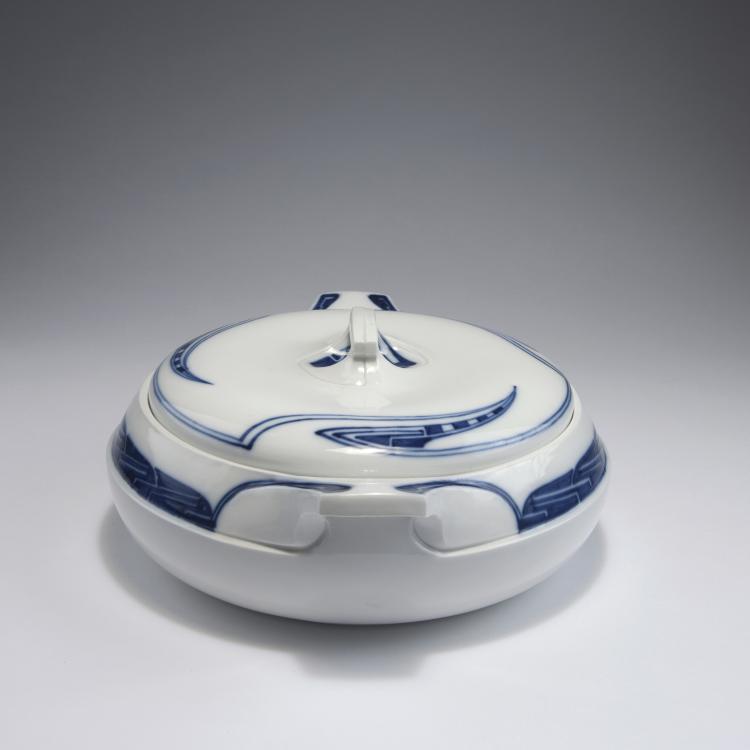 Bild 2 zu Objekt, 'Whiplash' dish with cover, 1903-04, Henry van de Velde, Mei&szlig;en, KPM, 126 825
