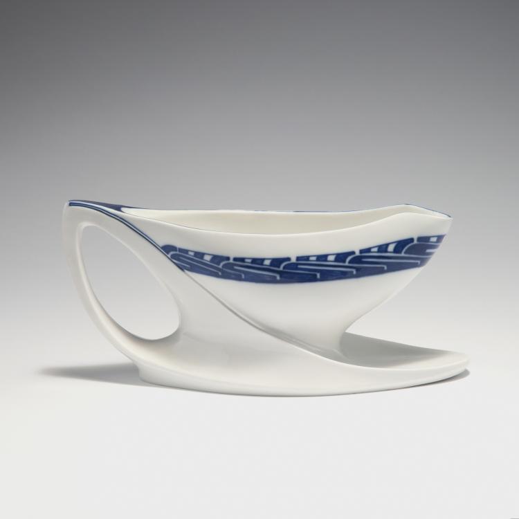 Hauptbild zu Objekt, Sauci&egrave;re 'Peitschenhieb', 1903-04, Henry van de Velde, Mei&szlig;en, KPM, 126 828