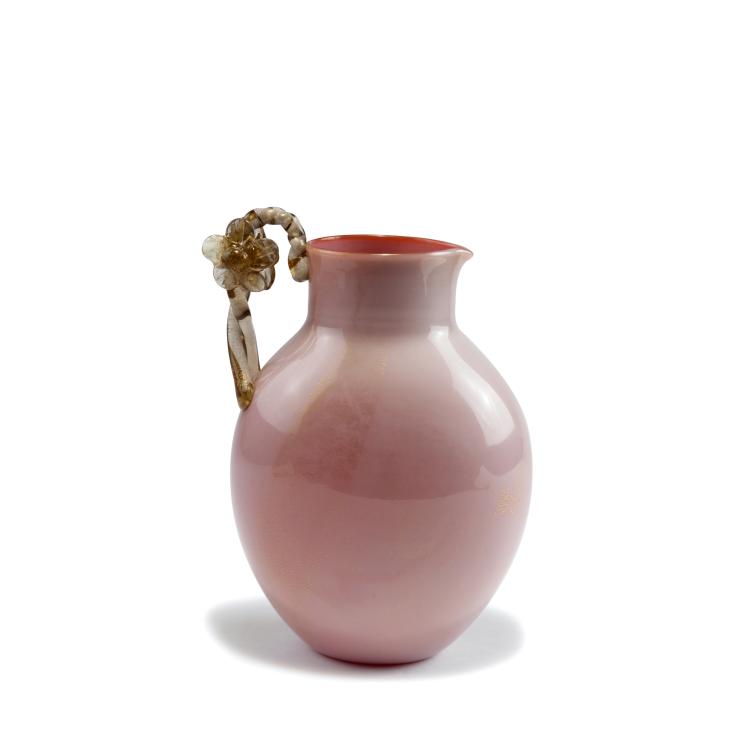 Hauptbild zu Objekt, 'Laguna' jug, c1938, Tomaso Buzzi, Venini & C., Murano, 125C 499