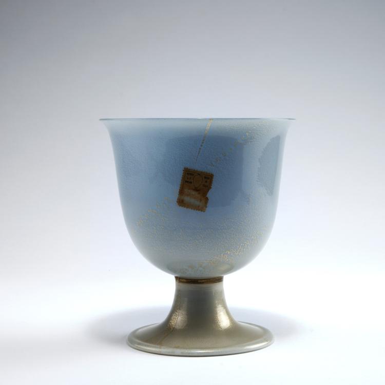 Bild 1 zu Objekt, 'Alga' goblet, c1933, Tomaso Buzzi, Venini & C., Murano, 125C 493