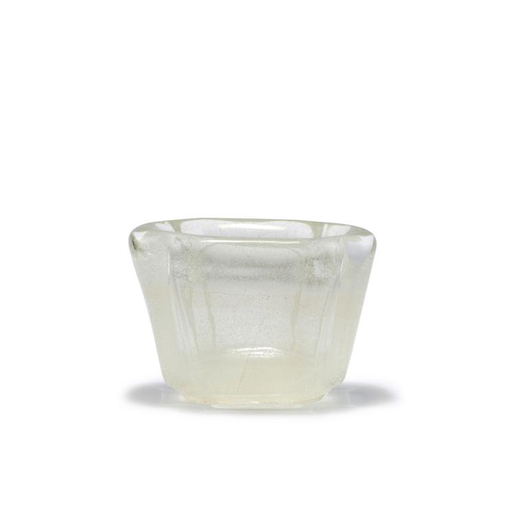 Hauptbild zu Objekt, 'Sommerso a bollicine' vase, 1934-36, Carlo Scarpa, Venini & C., Murano, 125C 496