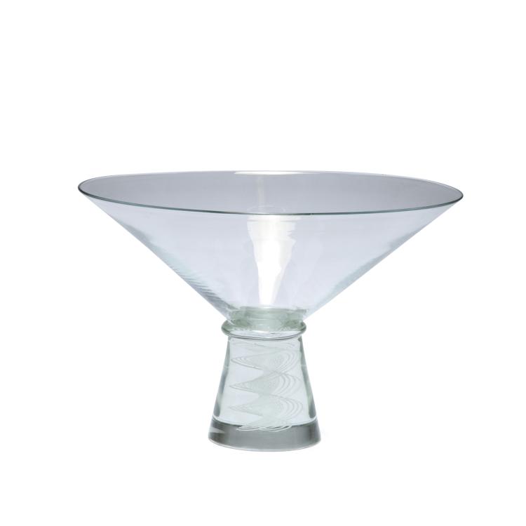 Hauptbild zu Objekt, Footed bowl, c1955, Charles Lin Tissot, Venini & C., Murano, 125C 527