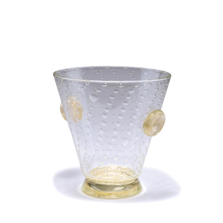 Hauptbild zu Objekt, 'A bolle' vase, c1936, Ercole Barovier, Ferro Toso Barovier, Murano, 125C 563