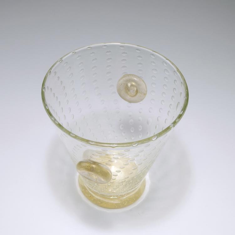 Bild 1 zu Objekt, 'A bolle' vase, c1936, Ercole Barovier, Ferro Toso Barovier, Murano, 125C 563