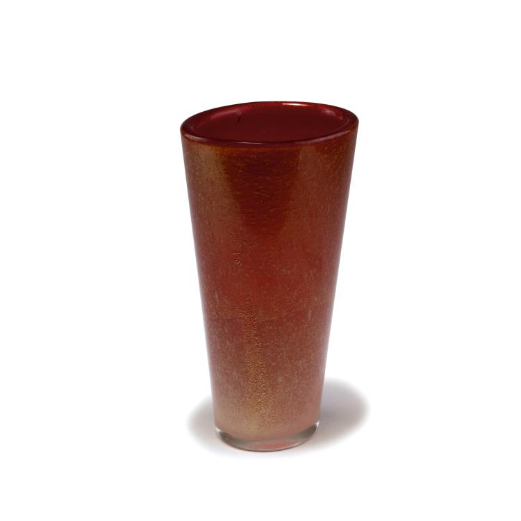 Hauptbild zu Objekt, 'Sommerso a bollicine' vase, 1938, Flavio Poli, Seguso Vetri d'Arte, Murano, 125C 592