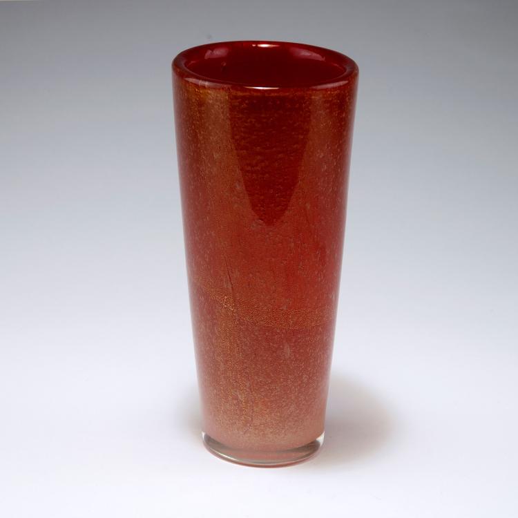 Bild 1 zu Objekt, 'Sommerso a bollicine' vase, 1938, Flavio Poli, Seguso Vetri d'Arte, Murano, 125C 592