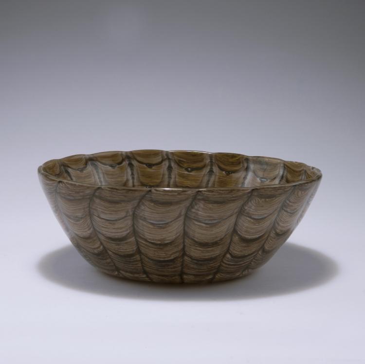 Bild 1 zu Objekt, 'Neolitico' bowl, 1954, Ercole Barovier, Barovier & Toso, Murano, 125C 566