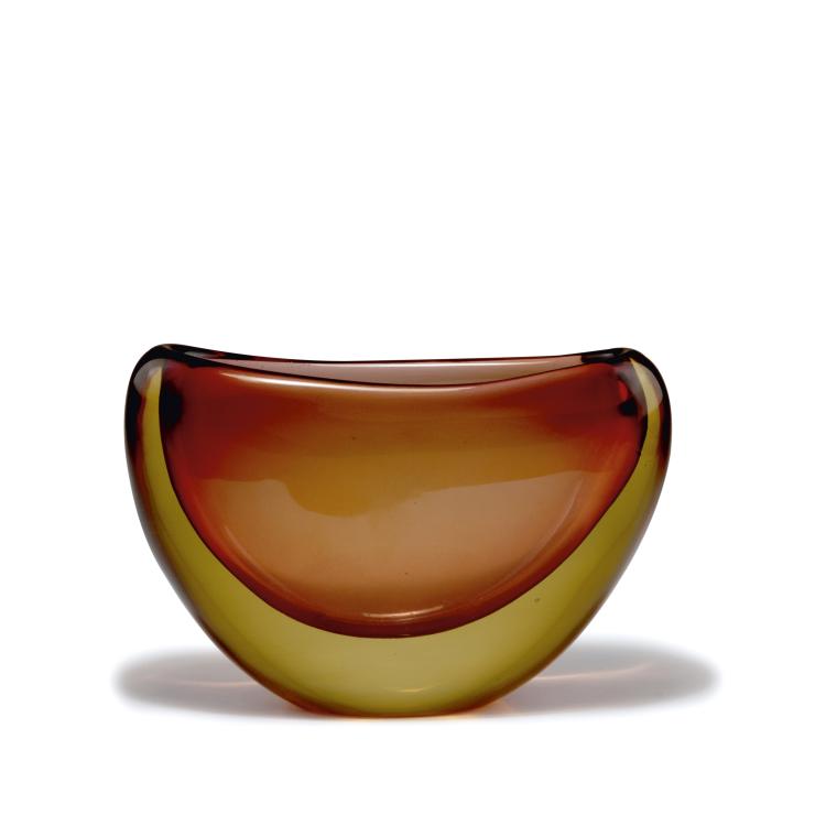 Hauptbild zu Objekt, 'Sommerso' vase, c1955, Flavio Poli, Seguso Vetri d'Arte, Murano, 125C 597