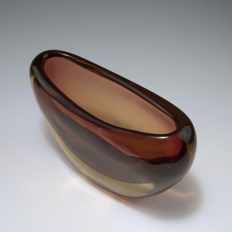 Bild 1 zu Objekt, 'Sommerso' vase, c1955, Flavio Poli, Seguso Vetri d'Arte, Murano, 125C 597