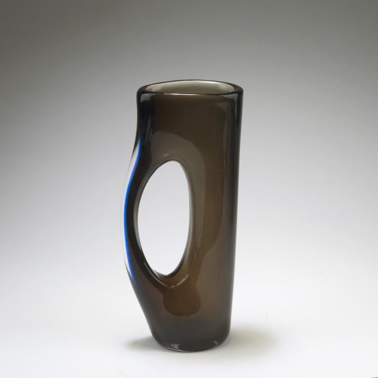 Bild 1 zu Objekt, 'Forato' vase, 1951, Fulvio Bianconi, Venini & C., Murano, 125C 523