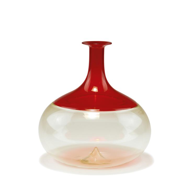 Hauptbild zu Objekt, 'Bolla' vase, 1966-68, Tapio Wirkkala, Venini & C., Murano, 125C 539