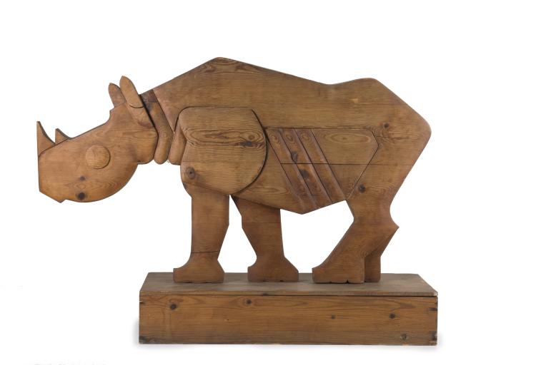Hauptbild zu Objekt, 'Rhino', 1960s, Giorgio Rastelli, Italien, 125B 441