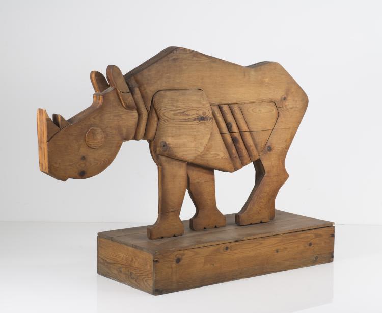 Bild 1 zu Objekt, 'Rhino', 1960s, Giorgio Rastelli, Italien, 125B 441