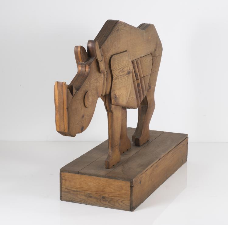 Bild 3 zu Objekt, 'Rhino', 1960s, Giorgio Rastelli, Italien, 125B 441