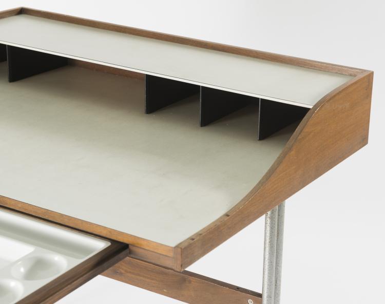 Bild 4 zu Objekt, 'Swagged-leg' writing desk, 1956/58, Miller, Herman, Zeeland, 125A 40