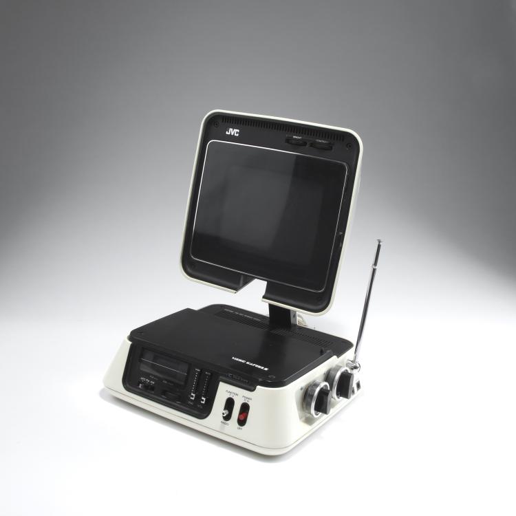 Bild 1 zu Objekt, Fernseher mit Radioeinheit 'Video Capsule 3100-R', 1972, JVC, Yokohama, 125A 126