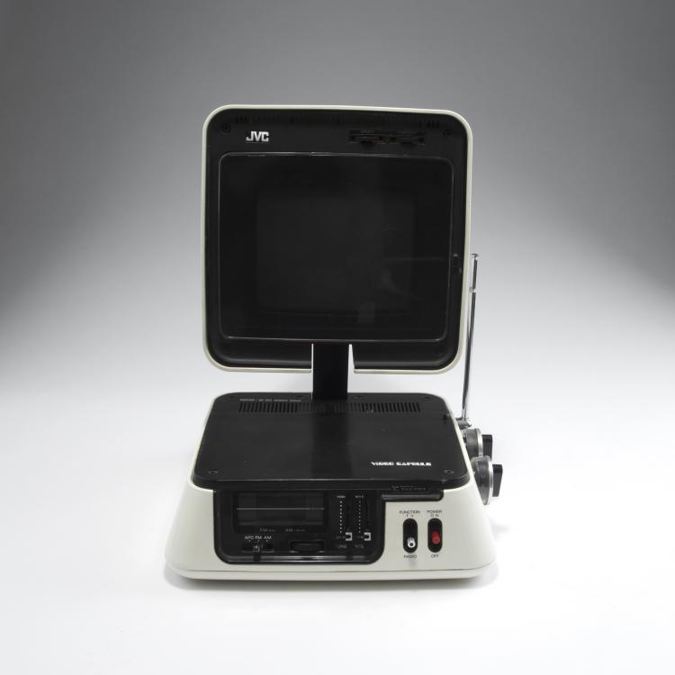 Bild 2 zu Objekt, Fernseher mit Radioeinheit 'Video Capsule 3100-R', 1972, JVC, Yokohama, 125A 126