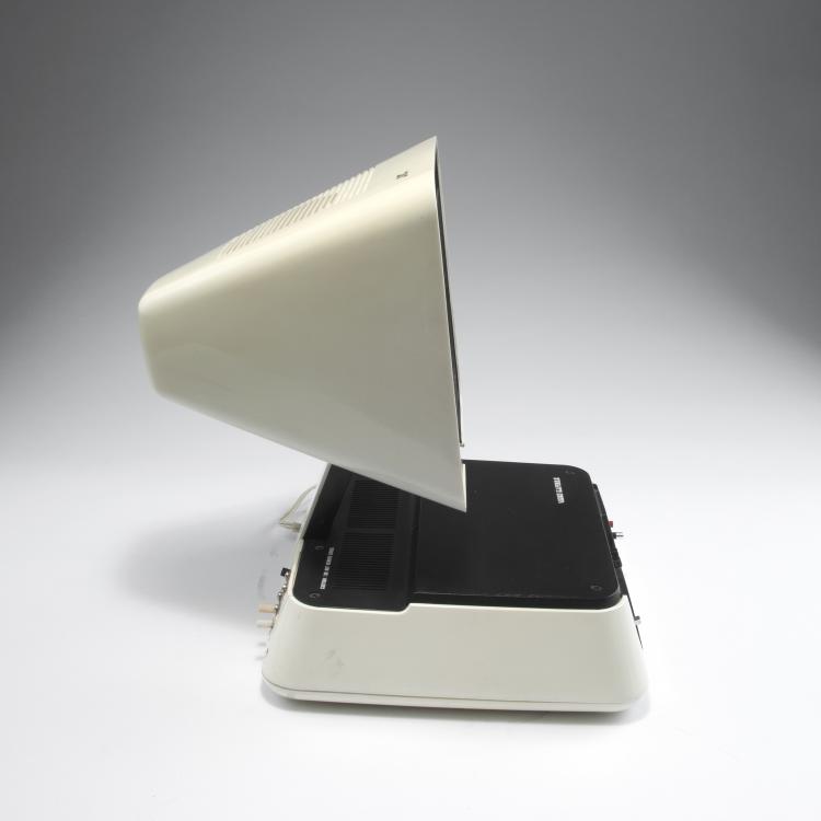 Bild 3 zu Objekt, Fernseher mit Radioeinheit 'Video Capsule 3100-R', 1972, JVC, Yokohama, 125A 126