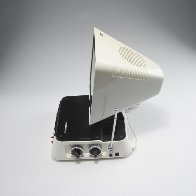 Bild 4 zu Objekt, Fernseher mit Radioeinheit 'Video Capsule 3100-R', 1972, JVC, Yokohama, 125A 126