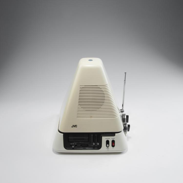 Bild 5 zu Objekt, Fernseher mit Radioeinheit 'Video Capsule 3100-R', 1972, JVC, Yokohama, 125A 126