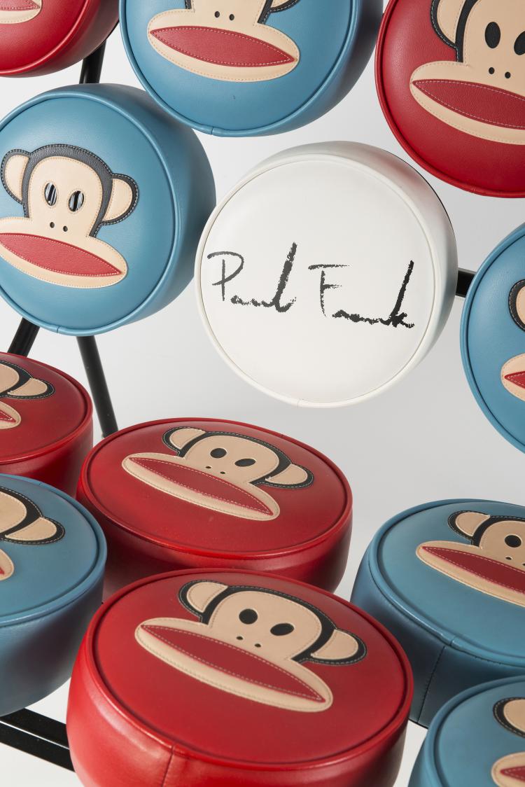 Bild 1 zu Objekt, 'Marshmallow' Sofa with 'Julius' pattern, 1956 / um 1995, Miller, Herman, Zeeland;, 127B 585