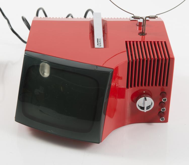 Bild 1 zu Objekt, 'Colibri 6''' Fernseher mit Radio, 1967, Giovanni Offredi, Ultravox, Mailand, 125A 130