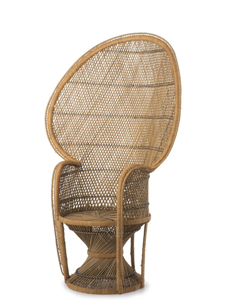 Hauptbild zu Objekt, Highback chair, 1970s, Italien, 125A 53