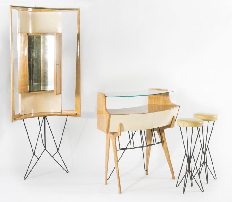 Bild 1 zu Objekt, Bar-Einrichtung, 1950er Jahre, Italien, 125A 38