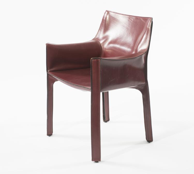 Bild 1 zu Objekt, Six 'Cab 413' chairs, 1977, Mario Bellini, Cassina, Mailand, 125B 468