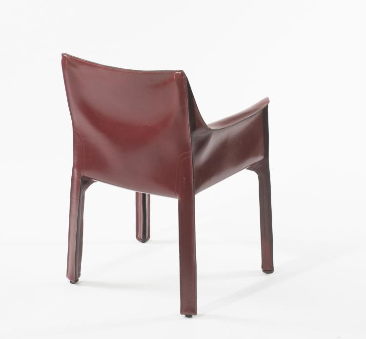Bild 4 zu Objekt, Six 'Cab 413' chairs, 1977, Mario Bellini, Cassina, Mailand, 125B 468