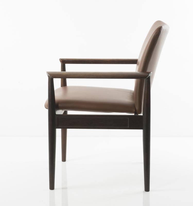 Bild 1 zu Objekt, Two 'Diplomat' armchairs, 1961/62, Finn Juhl, France & S&oslash;n, Kopenhagen, 125A 30