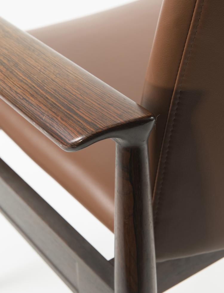 Bild 3 zu Objekt, Two 'Diplomat' armchairs, 1961/62, Finn Juhl, France & S&oslash;n, Kopenhagen, 125A 30