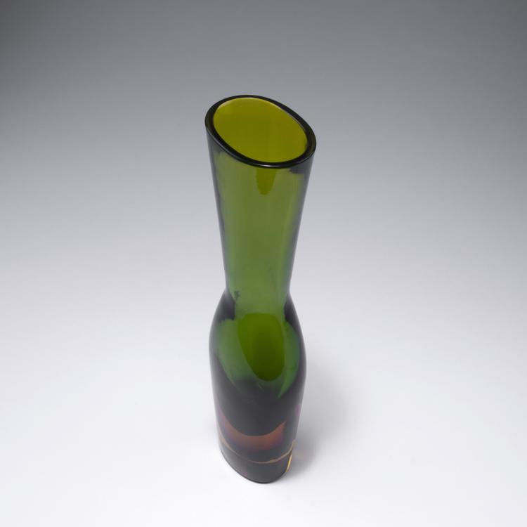 Bild 1 zu Objekt, 'Sommerso' vase, c1957, Flavio Poli, Seguso Vetri d'Arte, Murano, 125C 599
