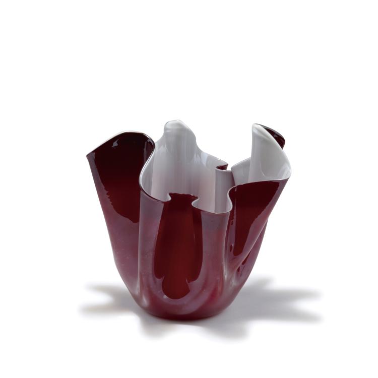 Hauptbild zu Objekt, 'Fazzoletto' vase, 1949/50, Fulvio Bianconi, Venini & C., Murano, 125C 508