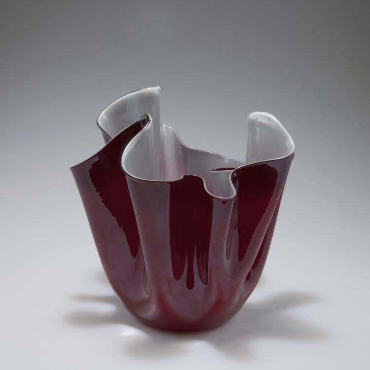 Bild 1 zu Objekt, 'Fazzoletto' vase, 1949/50, Fulvio Bianconi, Venini & C., Murano, 125C 508