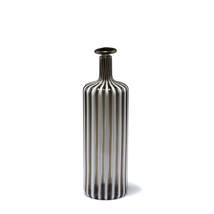 Hauptbild zu Objekt, Bottle and stopper, c1955, Paolo Venini, Venini & C., Murano, 125C 529
