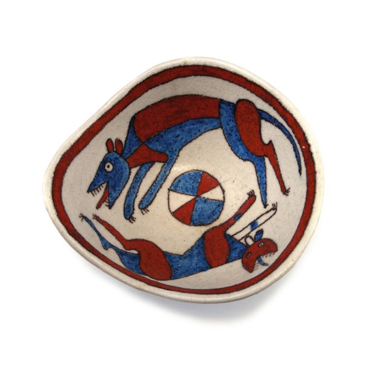 Hauptbild zu Objekt, Bowl, 1950s , Gambone, Guido, 125B 380