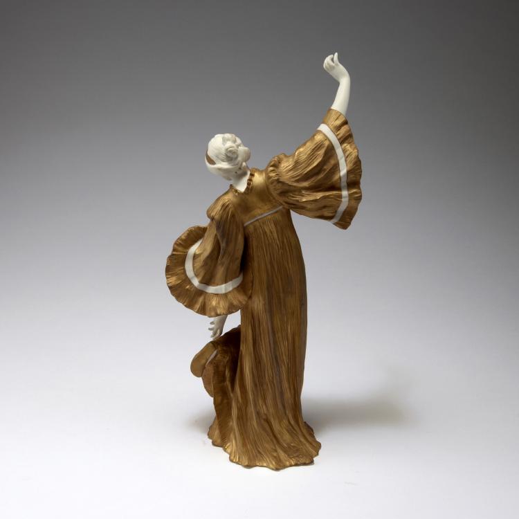 Bild 2 zu Objekt, 'Danseuse au Cothurne' aus dem 'Jeu de l'Echarpe', 1898 f&uuml;r die Weltausstellung in Paris 1900, Agathon L&eacute;onard, S&egrave;vres, Manufacture Nationale de, 126 801