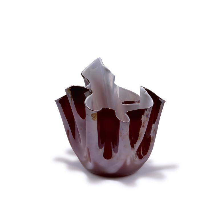 Hauptbild zu Objekt, 'Fazzoletto' vase, 1949/50, Fulvio Bianconi, Venini & C., Murano, 125C 509