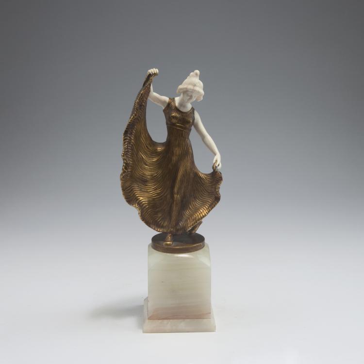 Hauptbild zu Objekt, T&auml;nzerin, 1920er Jahre, Wilhelm Posoreck, Gladenbeck, Berlin, 126 459