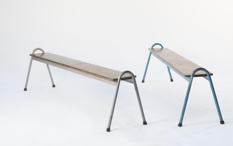 Bild 2 zu Objekt, Two stackable benches, c1958, Willy van der Meeren, Tubax, Vilvoorde, 125B 304