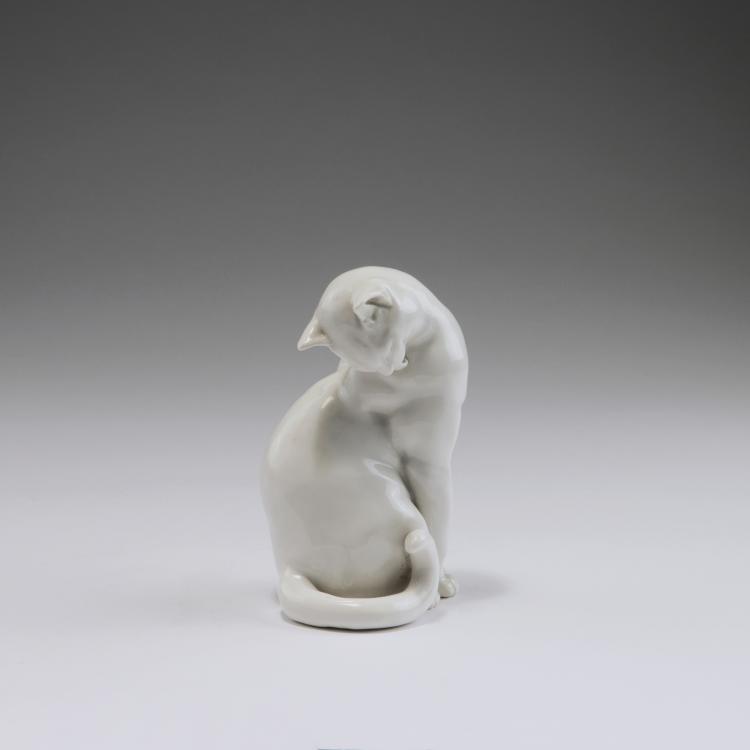 Hauptbild zu Objekt, Katze, 1920er Jahre, Augarten, Wien, 126 839