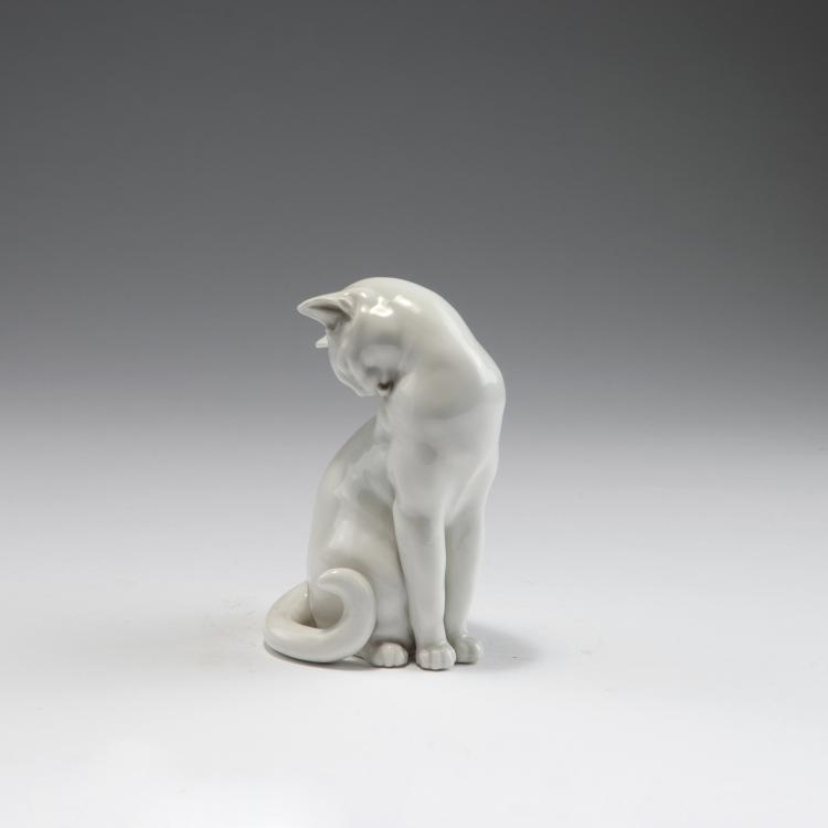 Bild 1 zu Objekt, Katze, 1920er Jahre, Augarten, Wien, 126 839