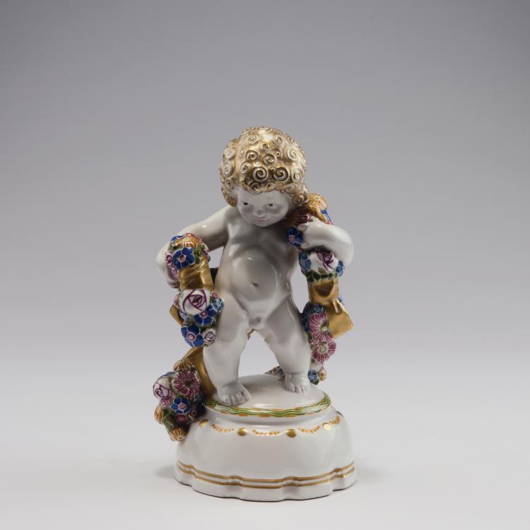 Hauptbild zu Objekt, 'Fr&uuml;hling', 1911, Martin Fritzsche, Berlin, KPM, 126 840