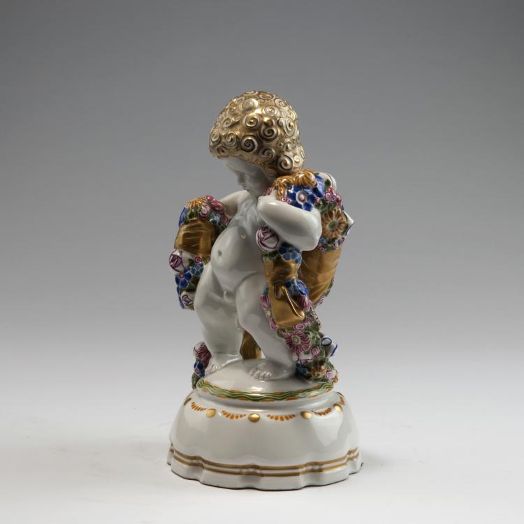 Bild 1 zu Objekt, 'Fr&uuml;hling', 1911, Martin Fritzsche, Berlin, KPM, 126 840